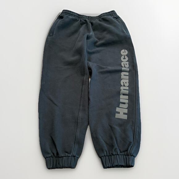 Adidas Sweatpants Mens Black Human Race Basics Pharrell Williams Joggers Size S - Picture 1 of 11